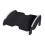 Black Under Desk Footrest Shaking Static Dual Use with Massage Surface 2