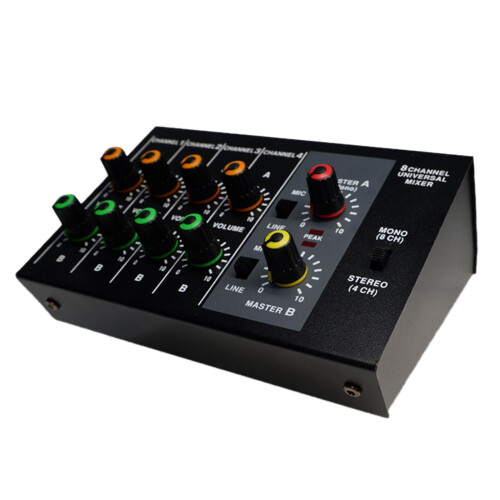 Professional Audio Mixer Small Mixer Compact Portable for Stage 2