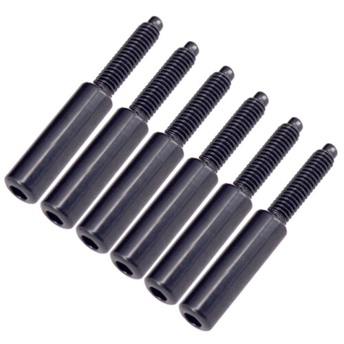 6 Pieces Electric Guitar Tremolo Bridge Saddle Locked String Hexagon S