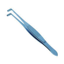 1pc Stainless Steel Meibomian Gland Forceps Double Eyelid Massage Twee