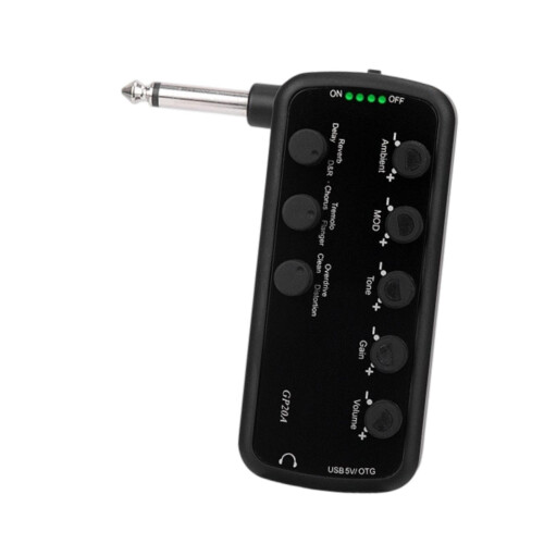 Guitar Headphone Amplifier Built-in 3 Effects for Live Performance Rec 2