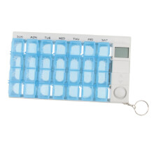 28 Grids Electronic Pill Storage Box 7 Day Weekly Medicine Container C