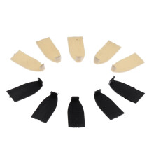 10 Pcs Violin Fittings Violin Bow Pad Horsetail Protector Replacement