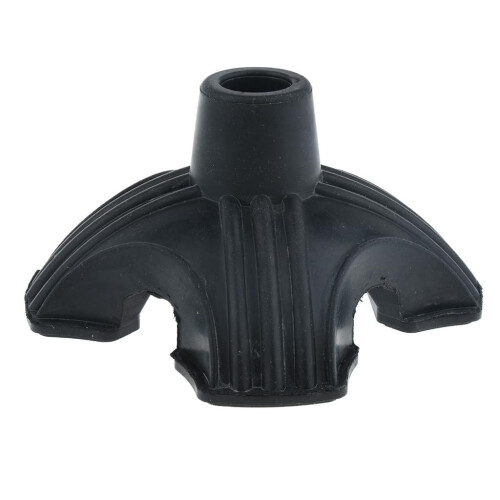 Quad Rubber Replacement Tip For Cane Walking Stick Crutches 7/8 inch