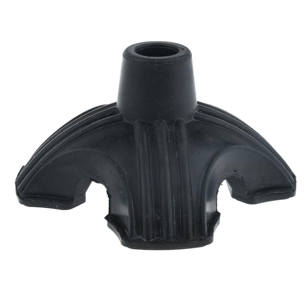 Quad Rubber Replacement Tip For Cane Walking Stick Crutches 7/8 inch