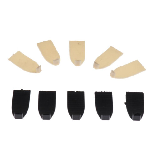10 Pcs Violin Fittings Violin Bow Pad Horsetail Protector Replacement 1
