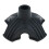 Quad Rubber Replacement Tip For Cane Walking Stick Crutches 7/8 inch 2