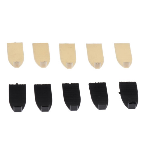 10 Pcs Violin Fittings Violin Bow Pad Horsetail Protector Replacement 2