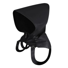 Vintage Style Hooded Zip-up Cape Cloak Gothic Steampunk Hat Cosplay Pr