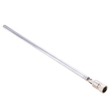 Telescopic Aerial Antenna 7 Section F Type Connector for TV AM FM Radi