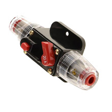 20A Amplifier Car Trunk Audio Inline Circuit Breaker Reset Fuse Invert