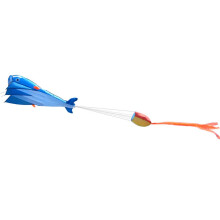 Blue Dolphin Frameless Soft Parafoil Kite for Kids & Adults Park Beach