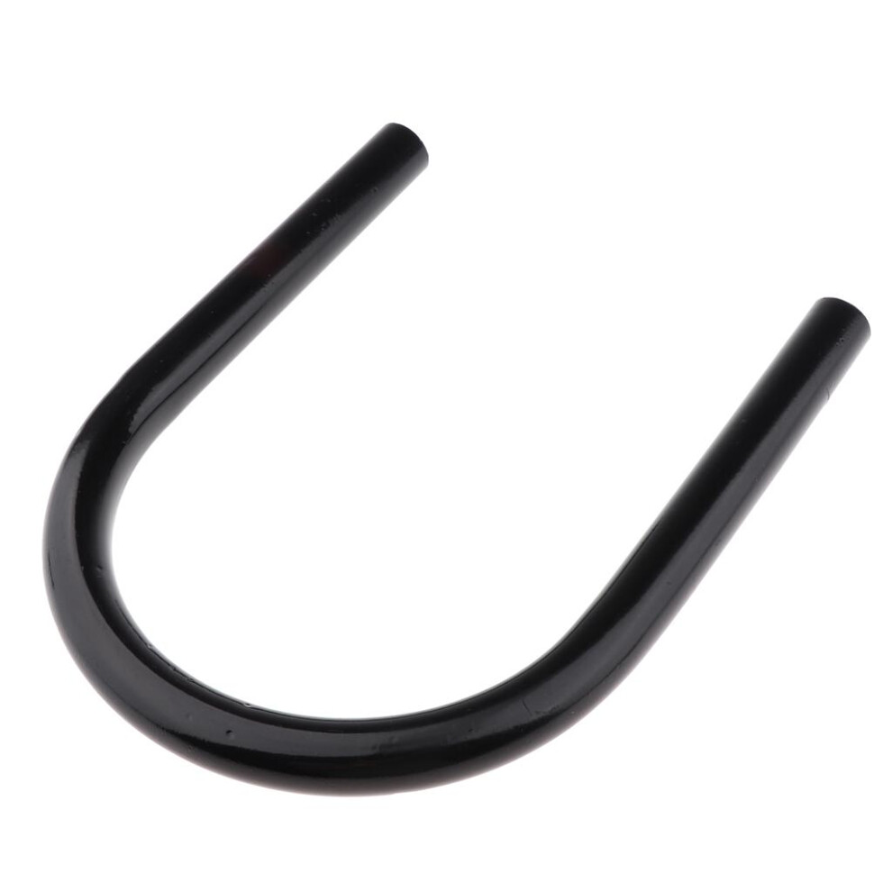 Flat Cafe Racer Seat Frame Hoop Loop Metal 175Mm For Motorcycle Black 6901423128965