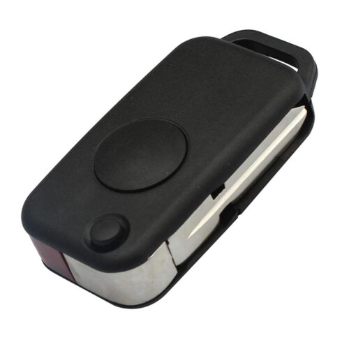 1 Button Uncut Smart Flip Folding Remote Key Case Shell for 2