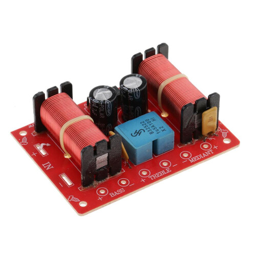 3 Way Speaker Crossover Audio Filter Frequency Divider for Car Home Hi 1