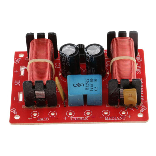 3 Way Speaker Crossover Audio Filter Frequency Divider for Car Home Hi 2