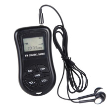 FM Portable Pocket Radio Conference Receiver Battery Operated for Jogg