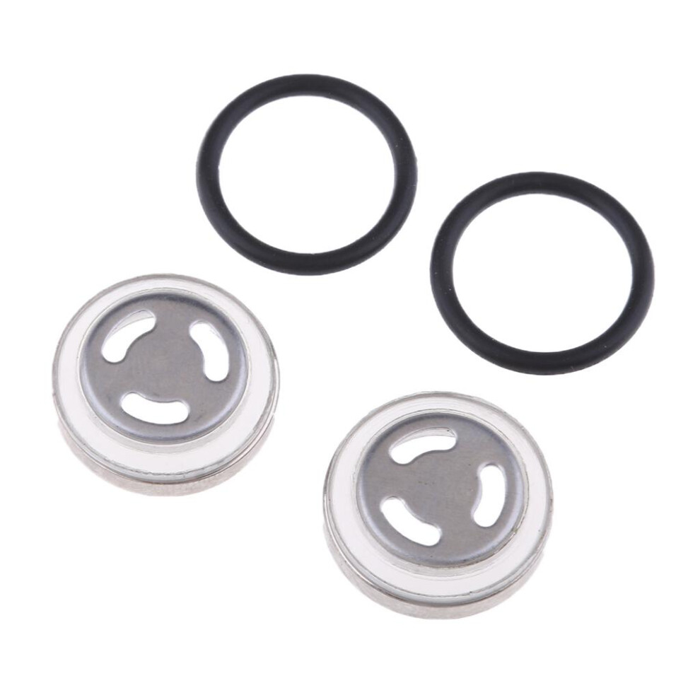 Motorcycle Bike Brake Master Cylinder Reservoir Sight Mirror Gasket 18 6901423134669