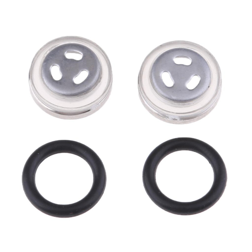 Motorcycle Bike Brake Master Cylinder Reservoir Sight Mirror Gasket 12 6901423134683