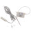 220V 0.5W 6 LED Lamp Sewing Machine With Magnetic Base Switch Working 1
