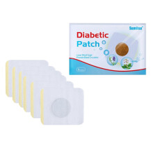 6Pcs Diabetic Patch Stabilize Blood Sugar Balance Glucose Plaster Patc