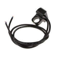 Motorcycle 25mm Handlebar Headlight Fog Spot Light Dual On Off Switch