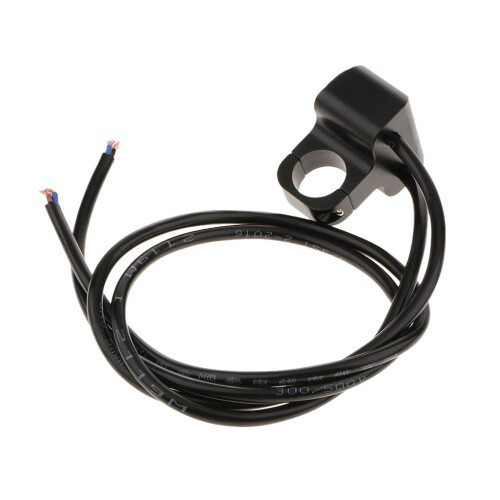 Motorcycle 25mm Handlebar Headlight Fog Spot Light Dual On Off Switch