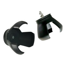 Golf Ball Pick Up Tool Screw-on 3 Claw Sucker for Putter Grip Retrieve
