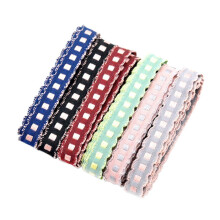 6 Yd/Bag 10mm Embroidery Lace Trim Ribbon Sewing Crafts for DIY Costum