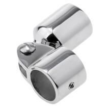 Marine 316 Stainless 1"/25mm Bimini Top Caps External Eye End Deck Hin