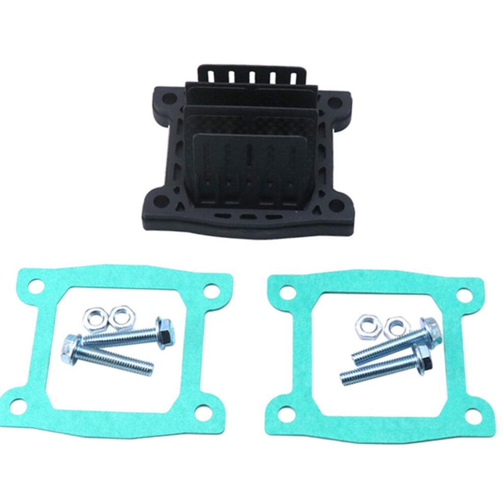 Carbon Fiber Reed Valve For Yamaha Yfs200 Blaster Vforce 4 V4145 Black 6901423132405