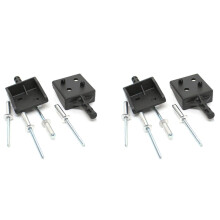 4Set LR092652 für Range Rover L405 Paketregal-Sicherungsstift-Reparaturkit für Schildschnallenklammer