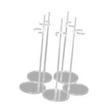 5Pcs Doll Display Stand Holder Prop up Girl Dolls for 12inch Doll Accs