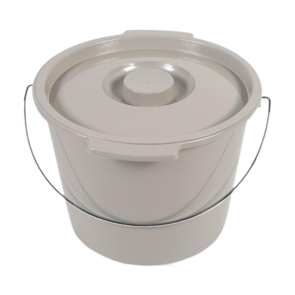 Portable Toilet Bucket Removable with Lid Commode Bucket for Home Trip
