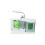 Mini USB Desktop Aquarium LCD Display Fish Tank Clock LED Lamp Light W 3