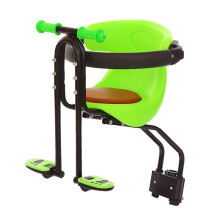 Safety Child Baby Kids Bike Bicycle Seat Front Carrier W/ Handrail Foo