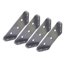 4 Pieces Corner Braces Joint Protector Angle Brackets for Table Wood C