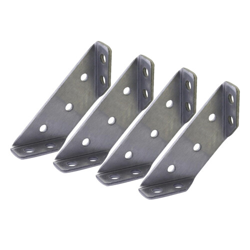 4 Pieces Corner Braces Joint Protector Angle Brackets for Table Wood C