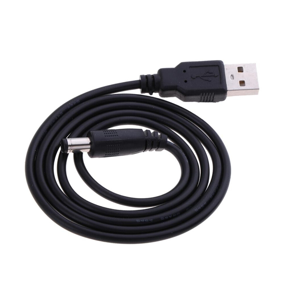 Usb Type-A Male To 5.5Mm X 2.1Mm Barrel 5V Dc Power Cable 6901423138384