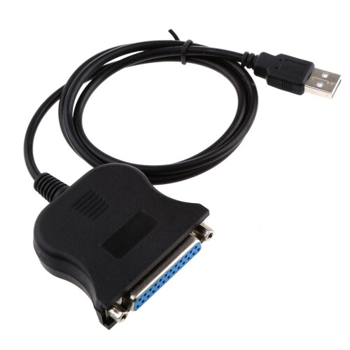 USB 2.0 to DB25 Parallel Printer LPT Adapter Lead Cable IEEE 1284 for 2