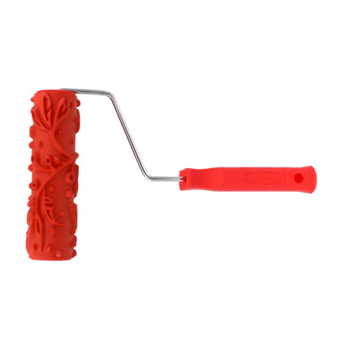 Pattern Paint Roller Decorative DIY Pattern Paint Roller Reusable Hous 1