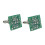 2Pcs Green Circuit Board Cufflinks Unique Design for Birthdays Wedding 2