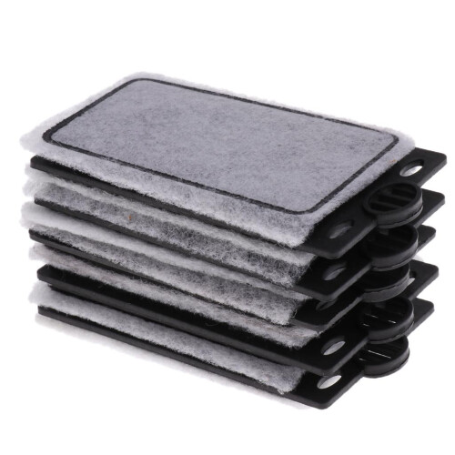 5Pcs Aquarium Activated Carbon Filter Cartridge  Low Water Internal Fi 1