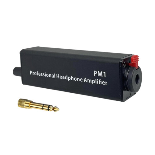 Portable Headphone Amplifier 3.5mm Output Earphone Amp for Live Perfor