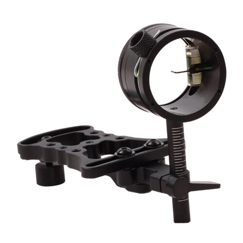 Micro-Adjust Single Pin Bow Sight Portable Compound Bow Shooting Sight