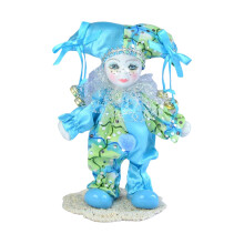 Clown Doll Dressed in Dramatic Outfits Small Clown Doll Crafts for Hol