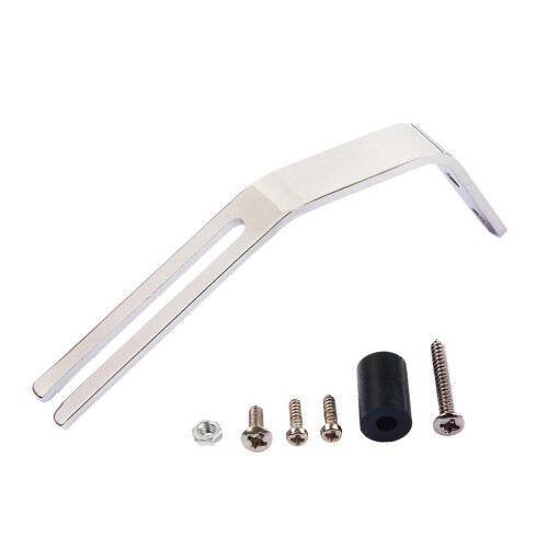 Chrome Scratch Plate Support for   Les Paul Epiphone Guitar Pickguard 1