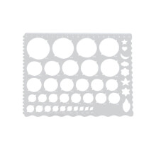 Paper Quilling Tool Circle Template Stencil Multifunction for Origami