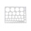 Paper Quilling Tool Circle Template Stencil Multifunction for Origami 1
