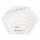 18x15.5cm Hexagon Shape Quilt Quilting Patchwork Ruler for DIY Sewing 2